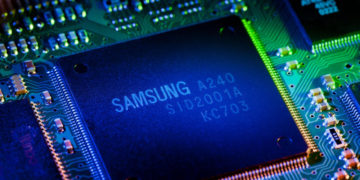 K787P7 Samsung SID2001A CPU on hard disk drive control board